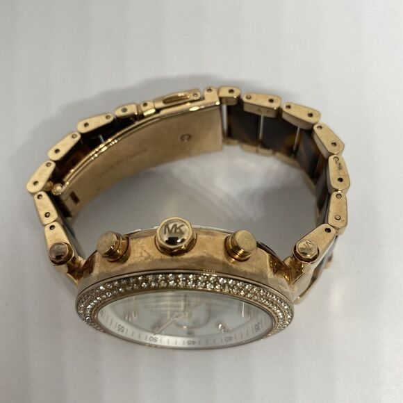 Michael Kors Parker MK5491 Womens Stainless Steel Analog Dial Quartz Watch WO320 - Picture 8 of 12